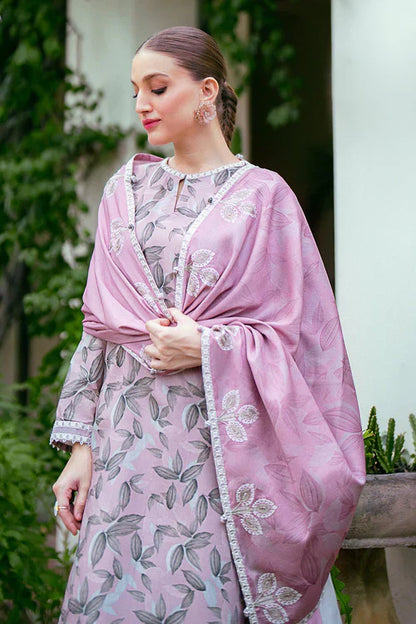3PC Printed Lawn Zarri Shirt with Voile Printed Dupatta – ZC1522