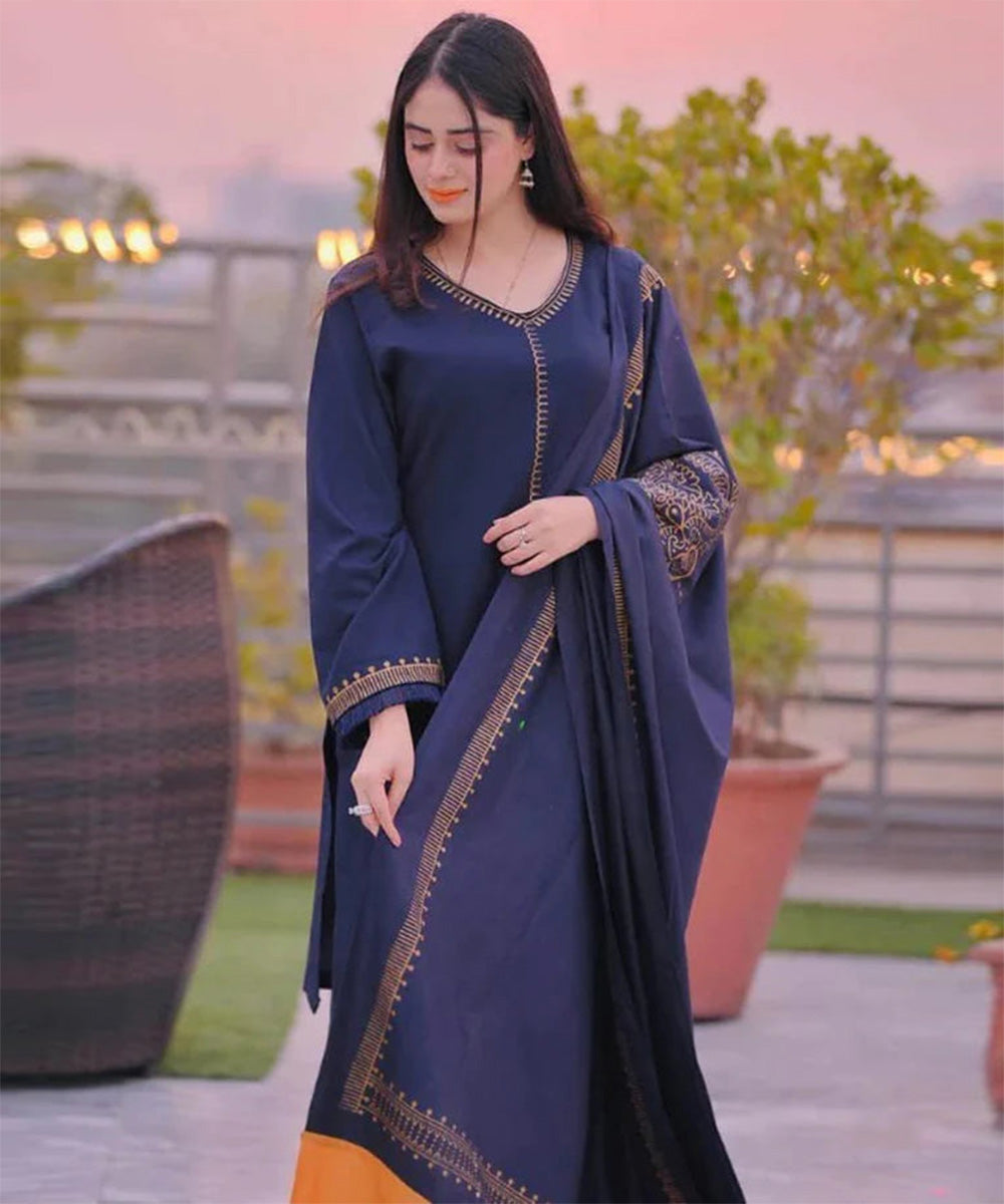 Aisling Dhanak 3PC Embroidered-628