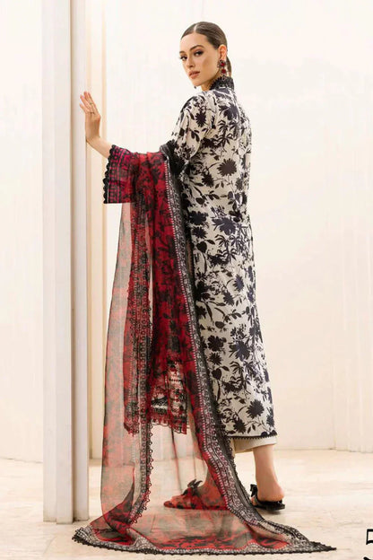 Zainab Chottani 3PC Karandi Printed Shirt with Karandi Printed Dupatta – ZC816