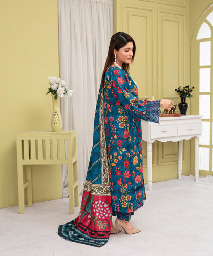 Creation Khaddar 3PC with Khaddar Printed Shirt & Trouser – ZC905