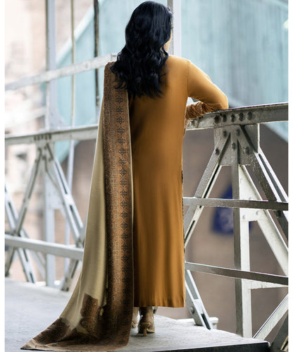 Lawn 3PC Embroidered Shirt with Digital Printed Jacquard Dupatta – ZC1184