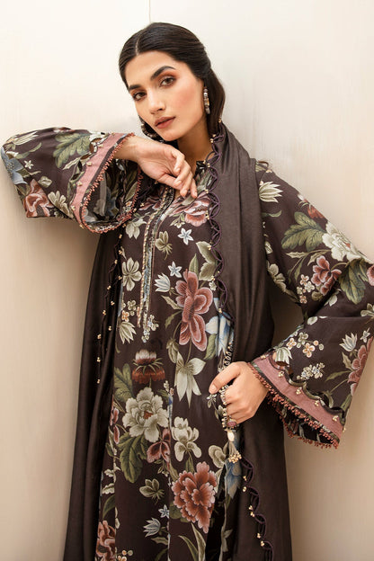 BAROQUE 3PC Lawn Printed Shirt with Voile Printed Dupatta – ZC1510