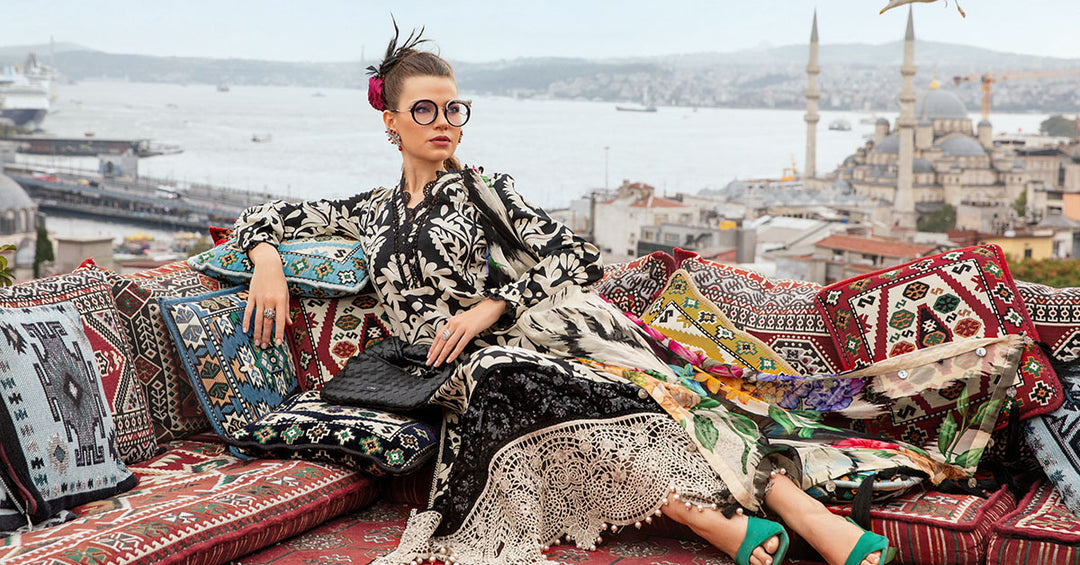 3PC Karandi Printed Shirt with Karandi Printed Dupatta and Trouser – ZC1708