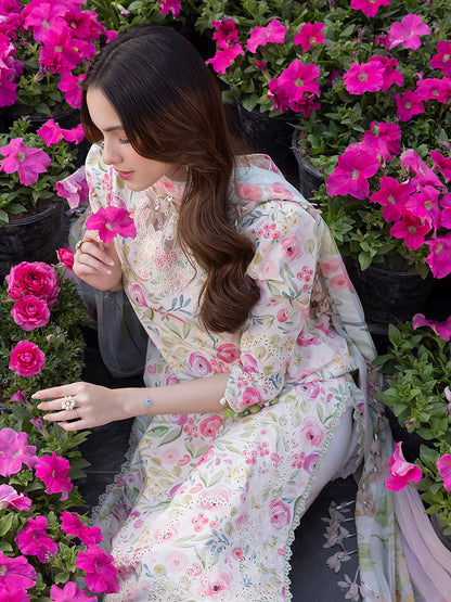 KHADDAR-3PC WITH KHADDAR PRINTED SHIRT & TROUSER-926