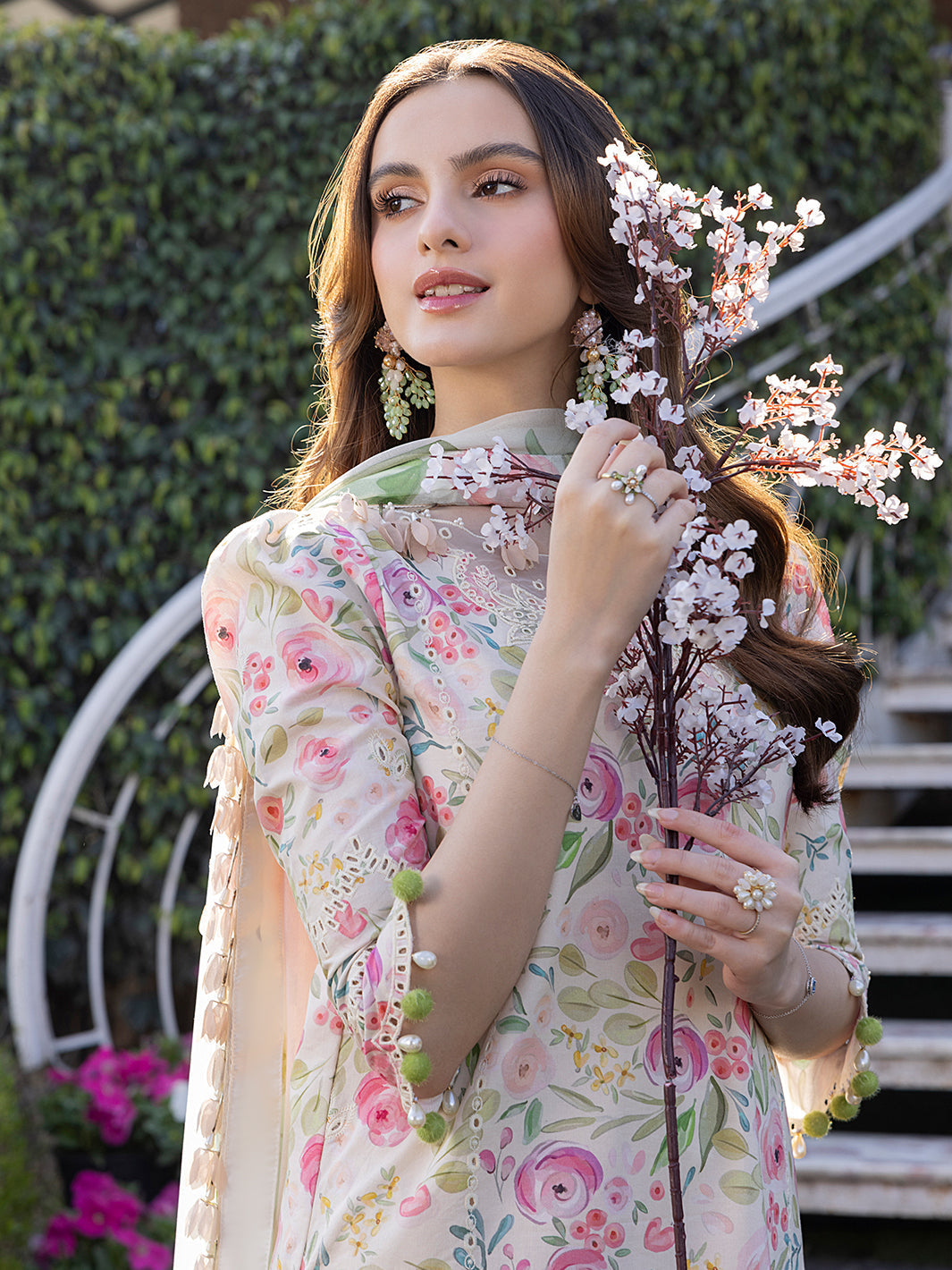 KHADDAR-3PC WITH KHADDAR PRINTED SHIRT & TROUSER-926