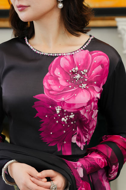 Lulusar Silk 3PC Digital Printed – ZC871