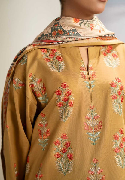 Sapphire Lawn 3PC Embroidered with Digital Printed Dupatta – ZC1188