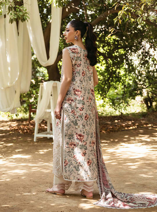 3PC Lawn Printed Shirt with Digital Printed Dupatta – ZC1615